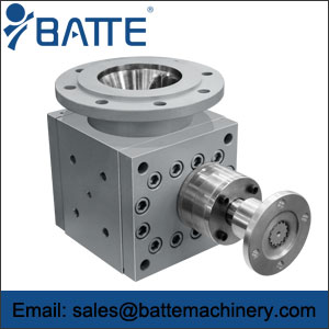 Reactor discharge gear pump